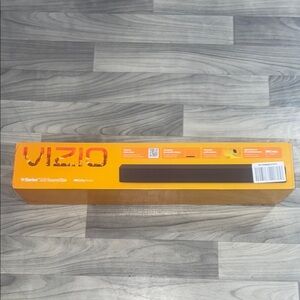 Vizio Sound Bar - Orange and Black